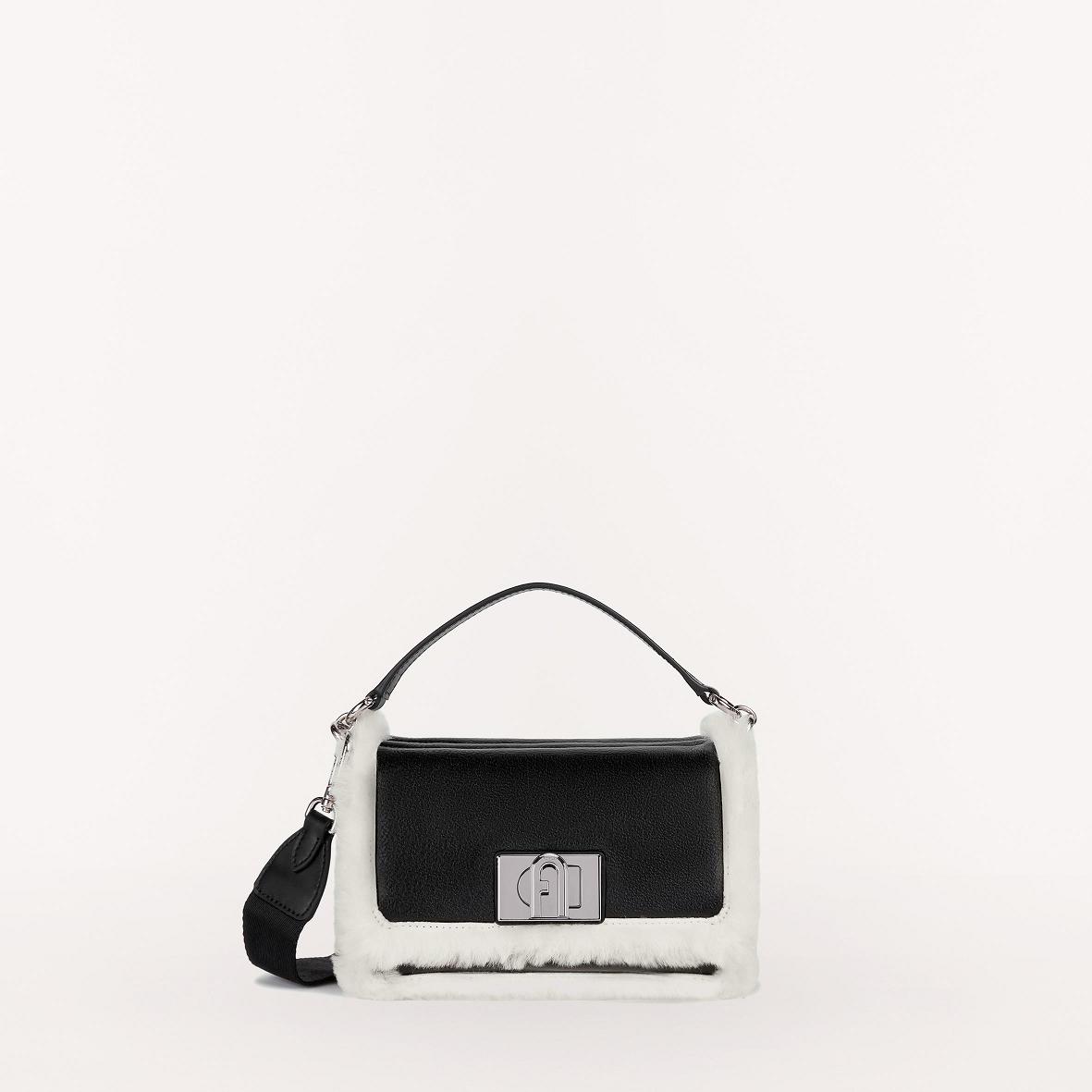 Furla 1927 Soft Vesker Oslo - Crossbody Dame Svart SPV382416